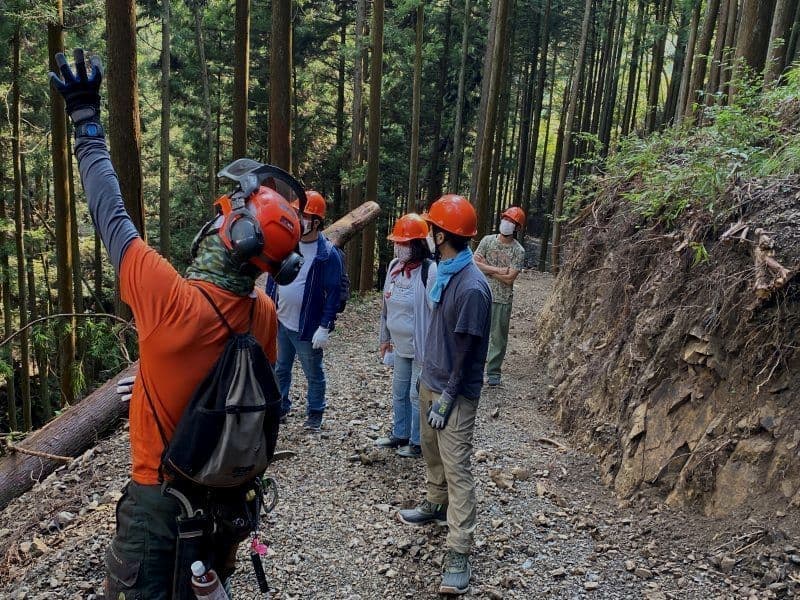 森のガイドツアー