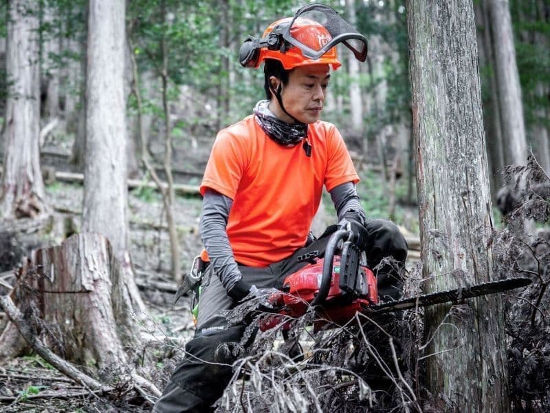 中島林業中島さん