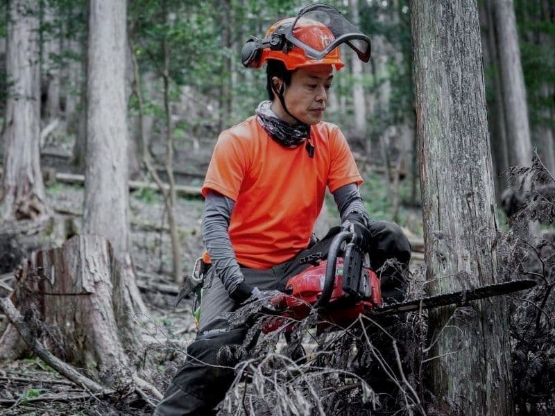 中島林業中島さん