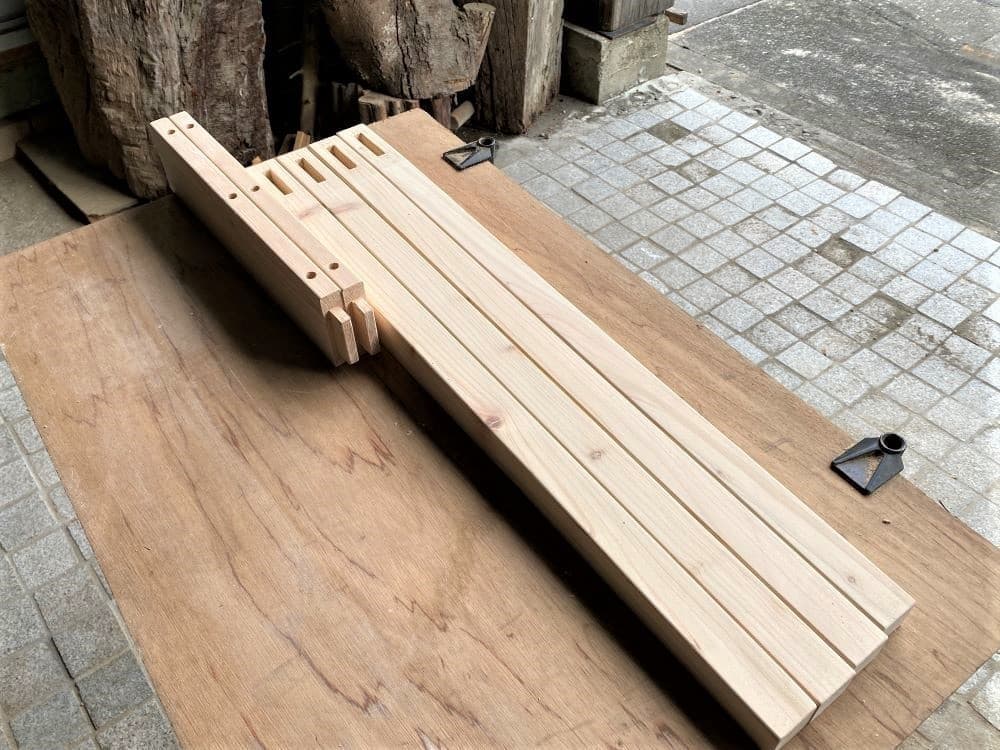 ニレさんパーツ段階