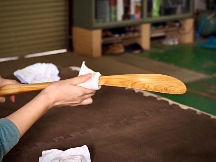 アトリエKiki靴ベラ制作１