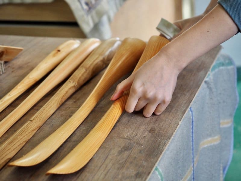 アトリエKiki靴ベラ制作２